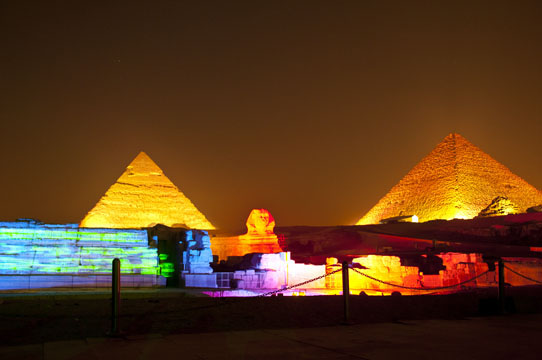 Pyramids Sound and Light Show